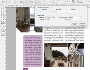 Cours indesign : les légendes