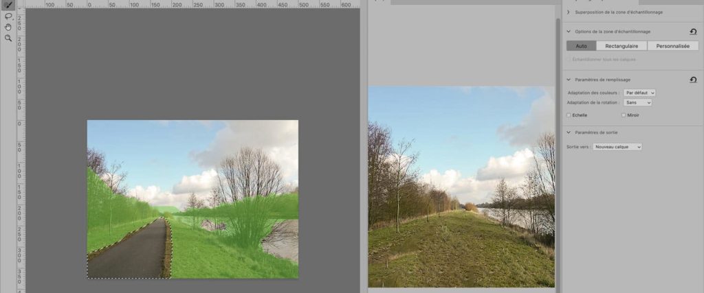 Formation photoshop Contenu pris en compte