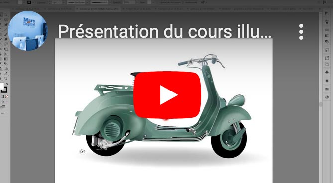 video illustrator mars digital