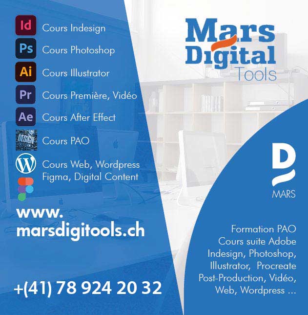 Flyer Mars digital tools